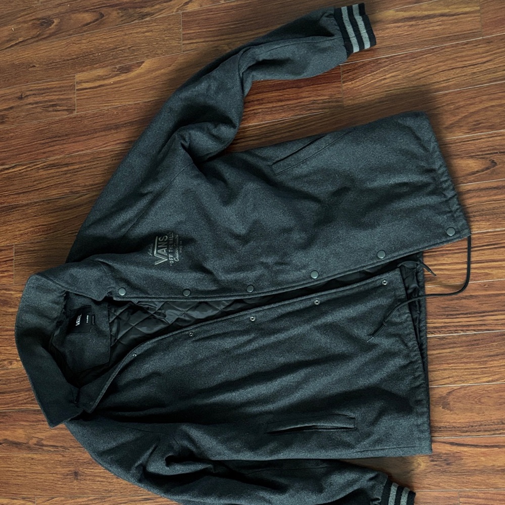 Vans Men's Charcoal Bomber Jacket